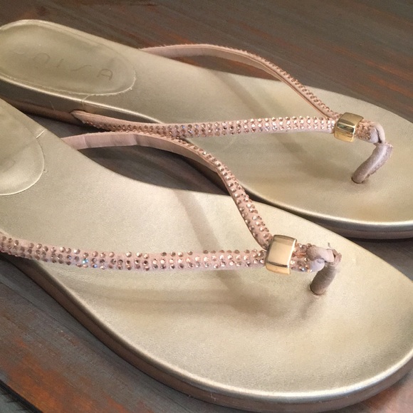 unisa rose gold sandals